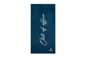 Vinga Lounge chair towel-logo Vinga Lounge chair towel