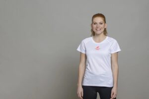 clothingfront-R04081Z Baharain teknisk t-skjorte, dame