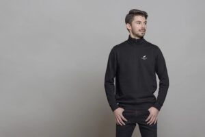 clothingfront-R11093O Aneto zip genser, mann